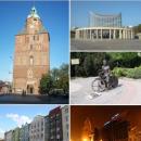 Collage of views of Gorzow Wielkopolski, Poland