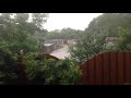 Intensywny deszcz, porywisty wiatr, Zalany Gorzów Wielkopolski po ulewie, 06.06.2019